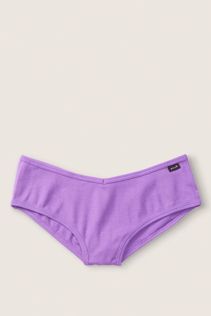 Amethyst Orchid Purple Halloween Victoria\'s Secret Cotton Cheeky Knickers | 6781PFRVN