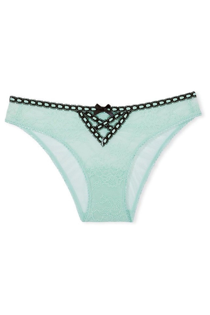 Angel Pink Victoria's Secret Dream Angels Lace Knickers | 2096ZCANH