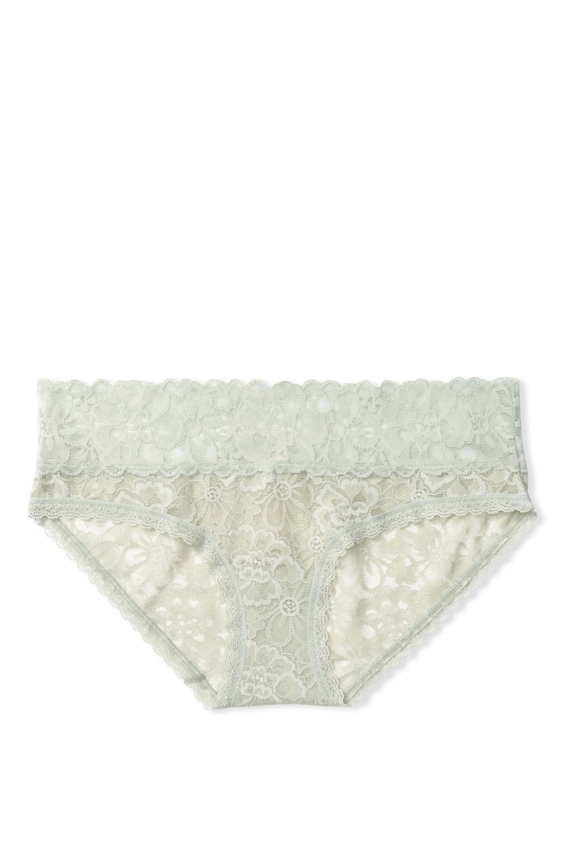 Apricot Frost Orange Victoria's Secret The Lacie Lace Hipster Knickers | 4803OVQXK