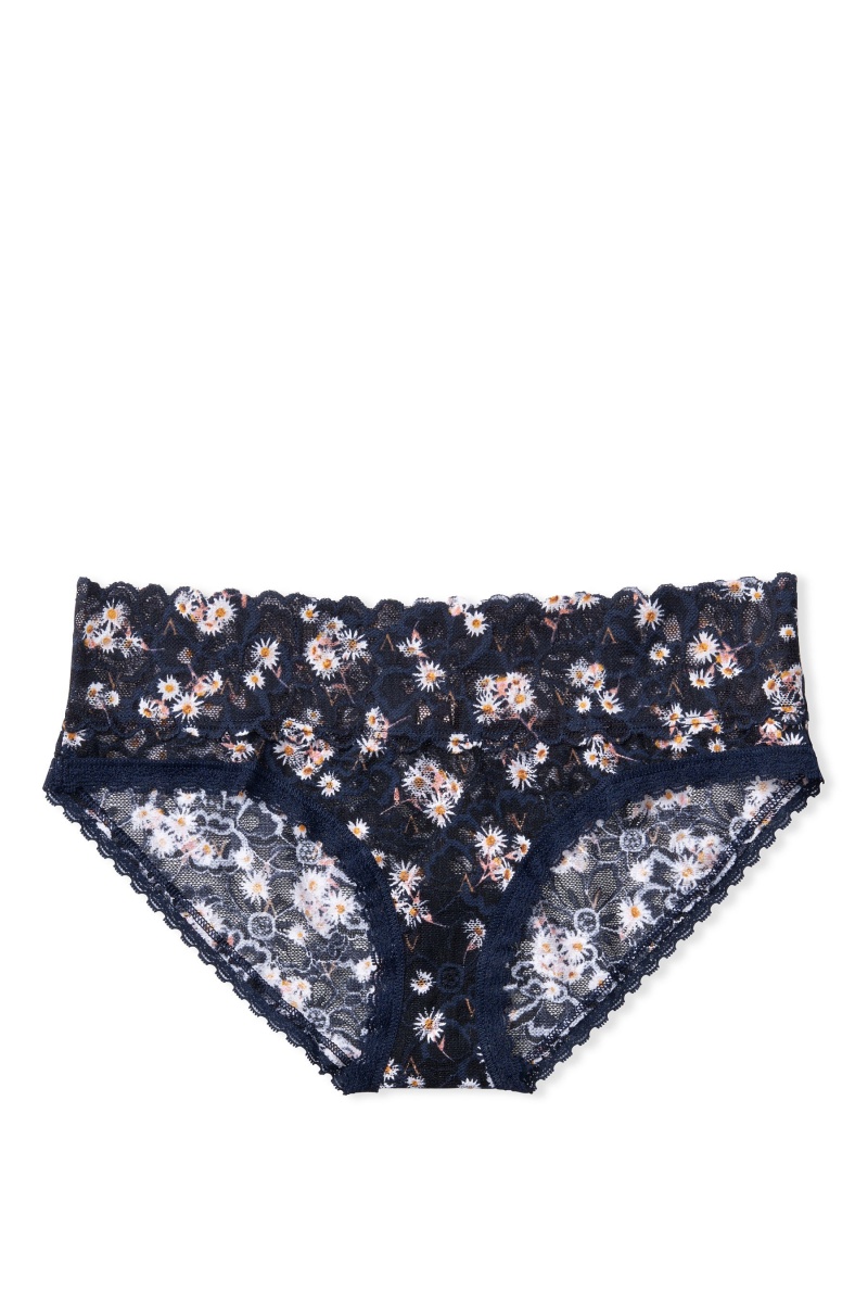 Apricot Frost Orange Victoria's Secret The Lacie Lace Hipster Knickers | 6109OKAIS