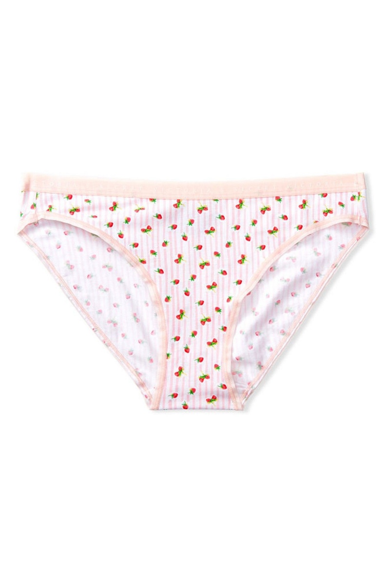 Arctic Animal Victoria's Secret Cotton Bikini Knickers | 6459LUDWJ