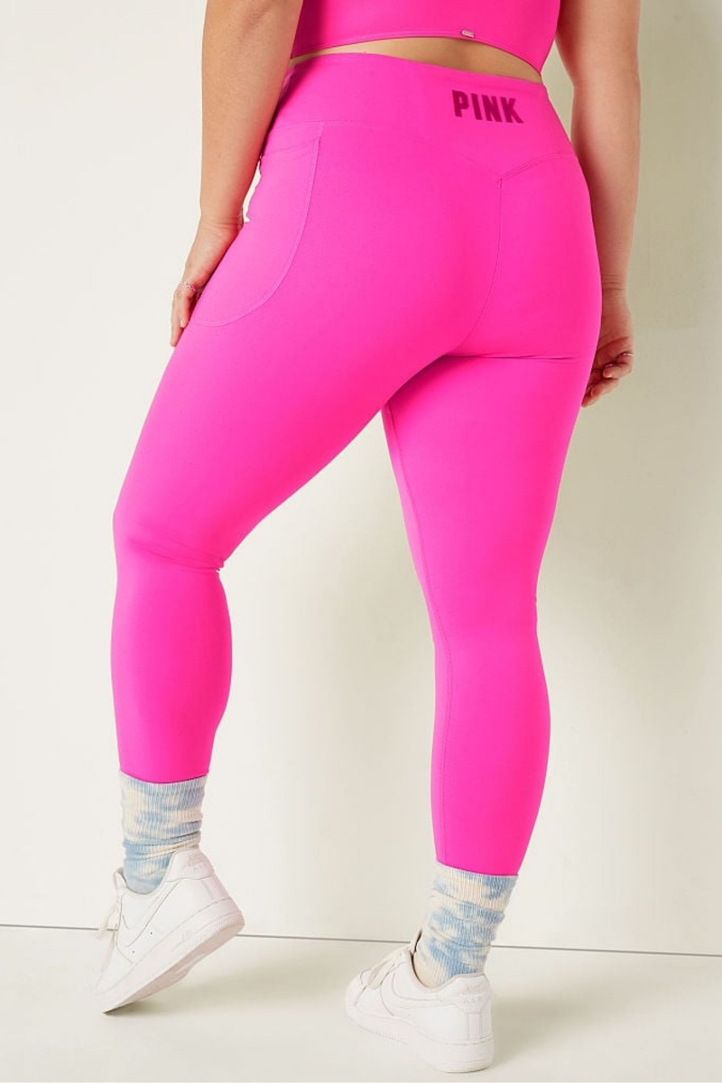 Atomic Pink Victoria's Secret Soft Ultimate High Waist Full Length Legging | 4796GNJBH