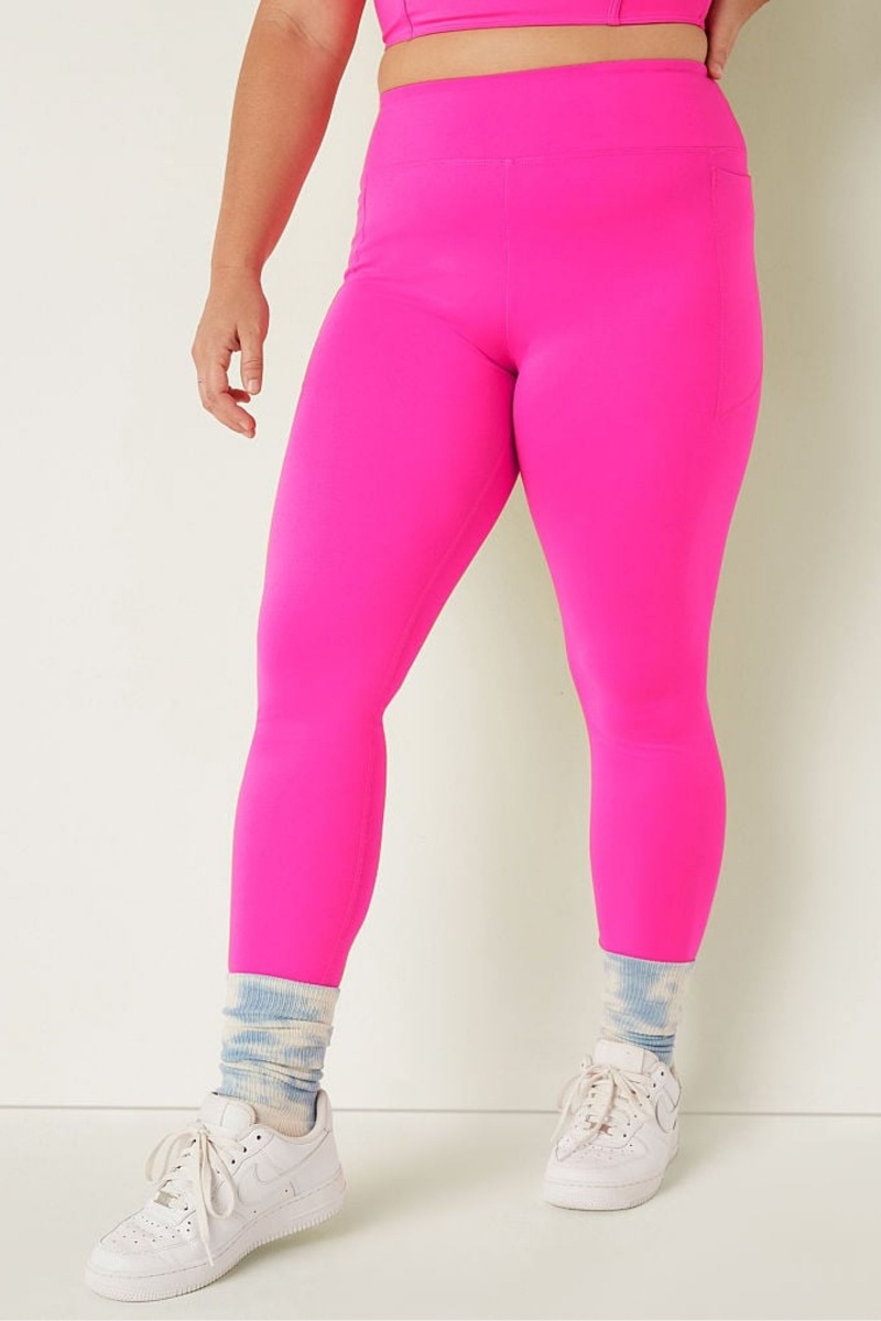 Atomic Pink Victoria\'s Secret Soft Ultimate High Waist Full Length Legging | 4796GNJBH