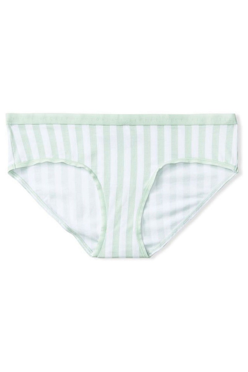 Berry Blush Casual Stripe Victoria\'s Secret Stretch Cotton Stretch Cotton Hipster Knickers | 6874RMDWH