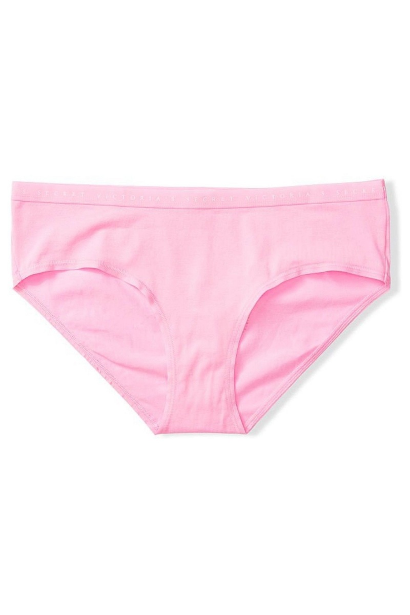 Berry Blush Casual Stripe Victoria's Secret Stretch Cotton Stretch Cotton Hipster Knickers | 4863ILTEW