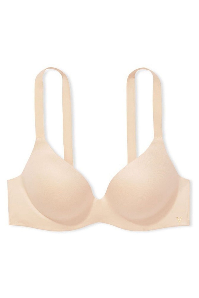 Black Victoria's Secret Bare Smooth Lightly Lined Non Wired Full Cup Bra | 3970KUVQG