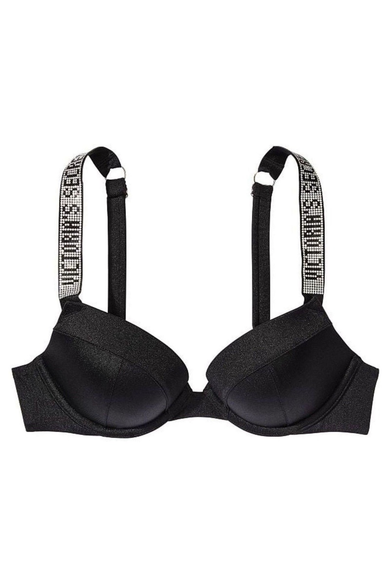 Black Victoria\'s Secret Bikini Top | 2370BPSXA