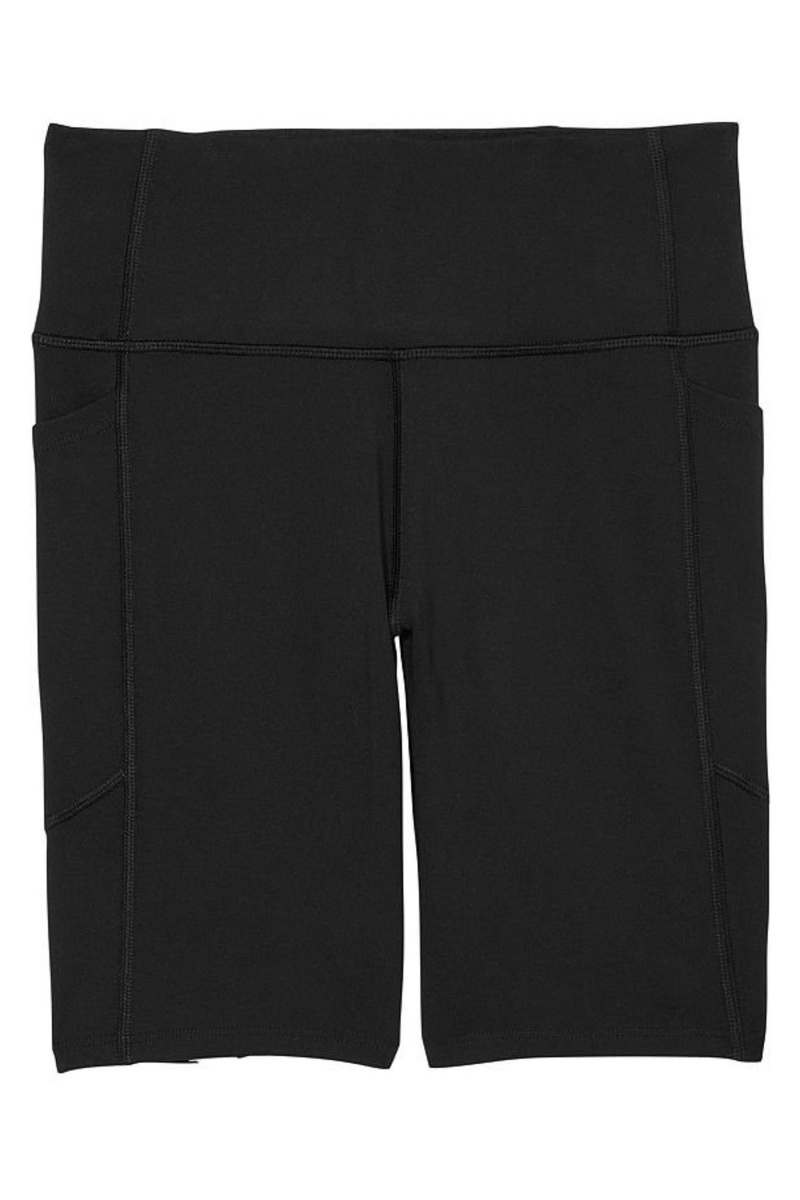 Black Victoria's Secret High Waist Cycling Short | 2430ODMFR