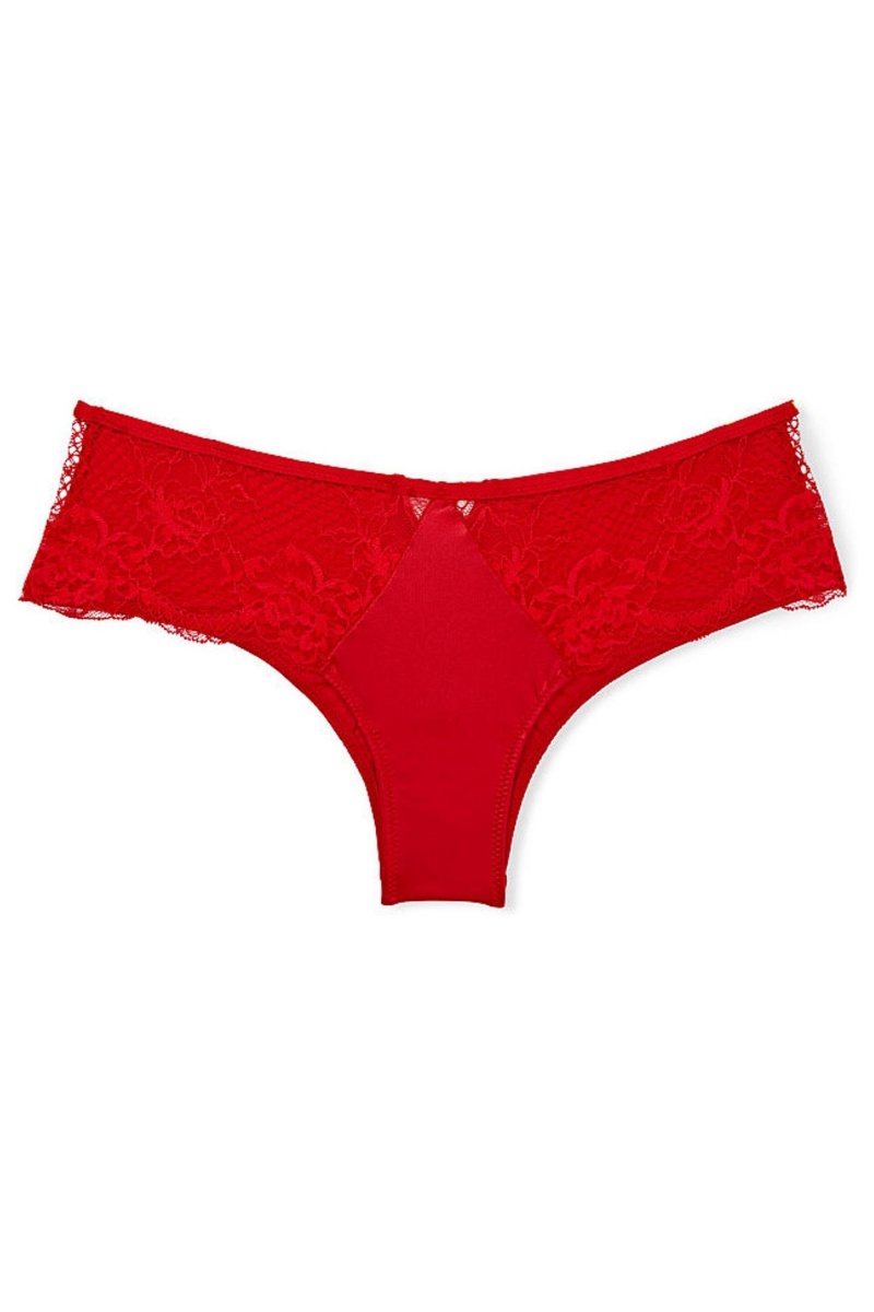 Black Victoria's Secret Lace Thong Knickers | 1078WUFZT