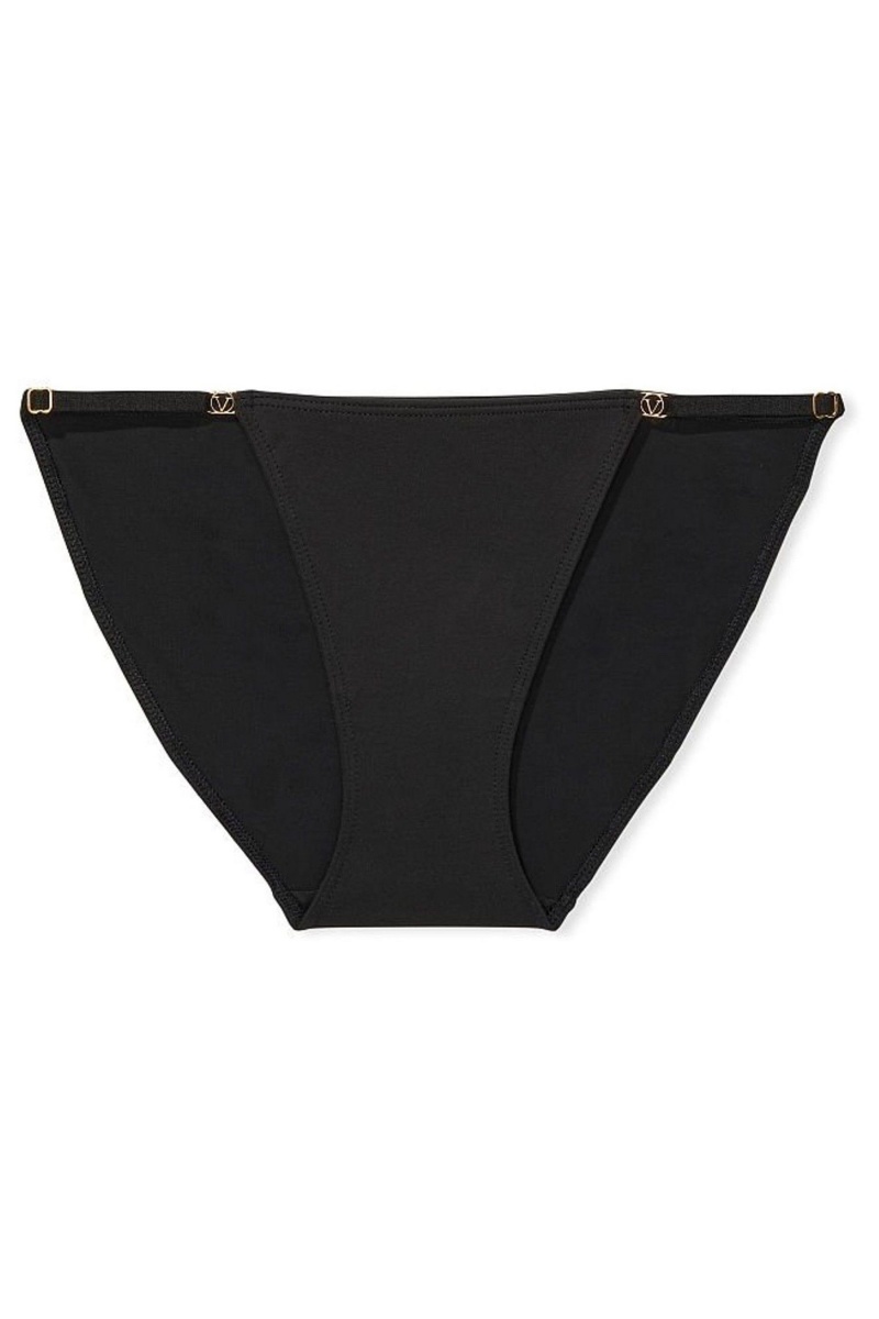 Black Victoria's Secret Love Cloud Smooth Bikini Knickers | 7125UQSDA