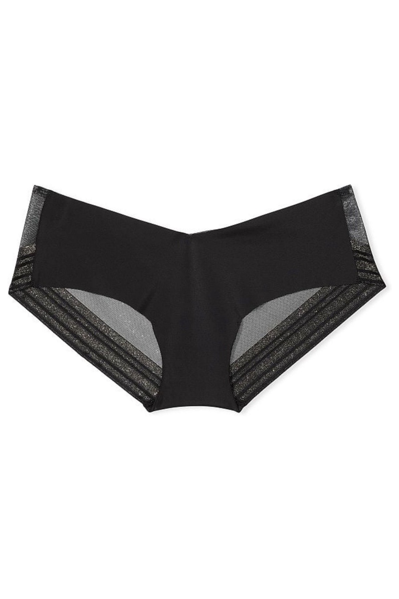 Black Victoria's Secret No-Show Smooth No Show Hipster Panty | 1048TGXZP