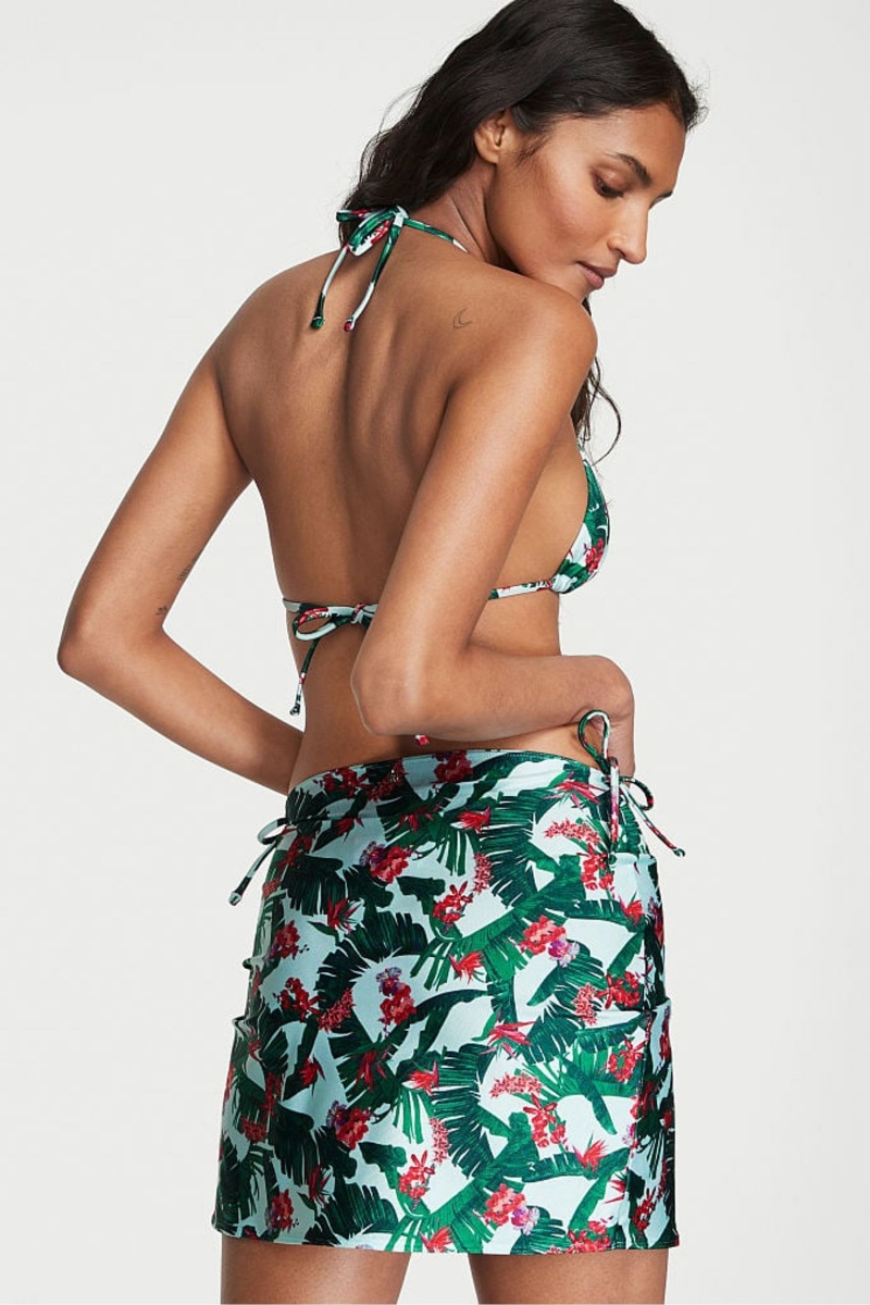 Black Victoria's Secret Sarong Cover Up | 9347DLMWI