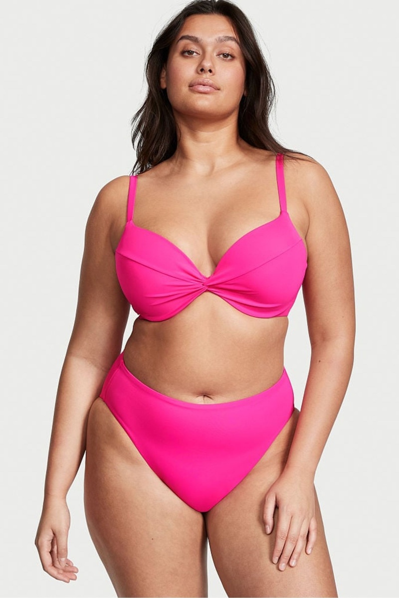 Black Victoria's Secret Swim Bikini Top | 4312GJZKU