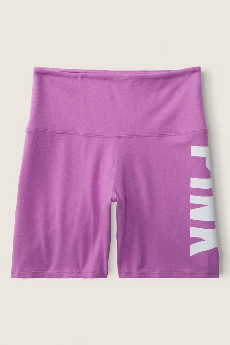 Block Party Victoria's Secret Cotton Logo Cycling Short | 8061XCOVY