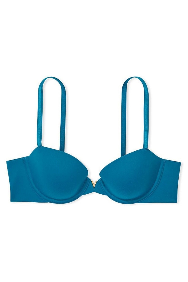 Blue Sapphire Victoria's Secret Love Cloud Smooth Lightly Lined Demi Bra | 4309IRQVB