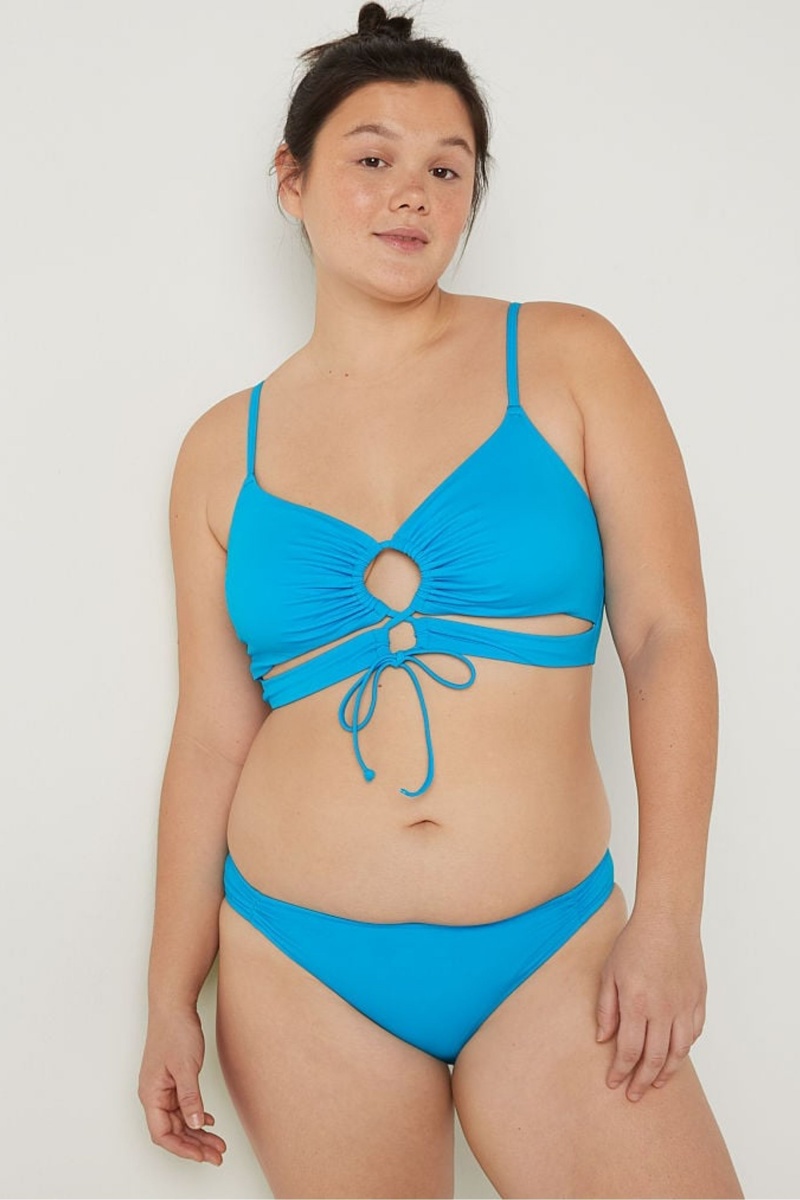 Bright Marine Victoria's Secret Cut Out Bikini Top | 4362PZJOX