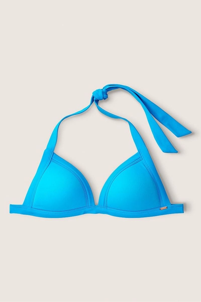 Bright Marine Victoria's Secret Push Up Triangle Bikini Top | 8014WELXQ