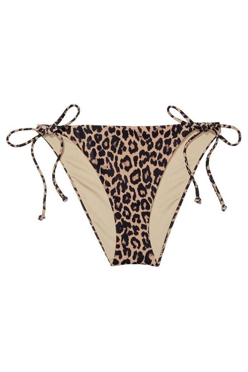 Brown Leopard Print Victoria's Secret Bikini Bottom | 3295LERXO