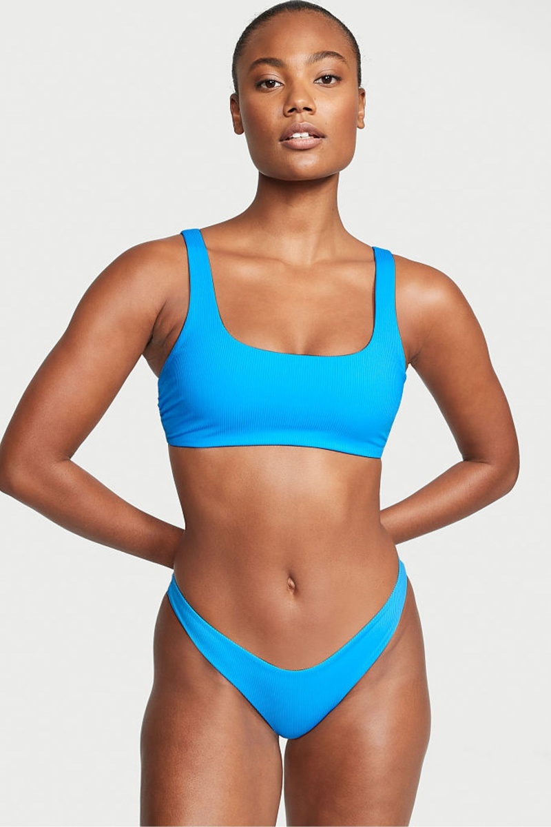 Capri Blue Victoria\'s Secret Bikini Bottom | 7482EZHGD