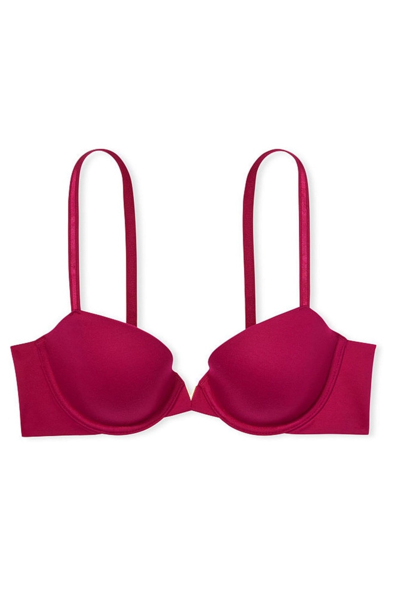 Clarette Red Victoria's Secret Love Cloud Smooth Bra | 0786LMYUE