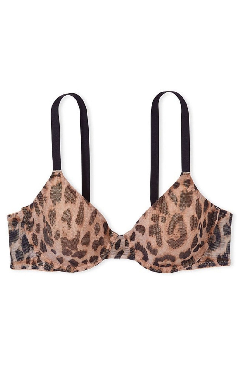 Classic Leopard Brown Victoria's Secret Bare Bra | 4917GHARI