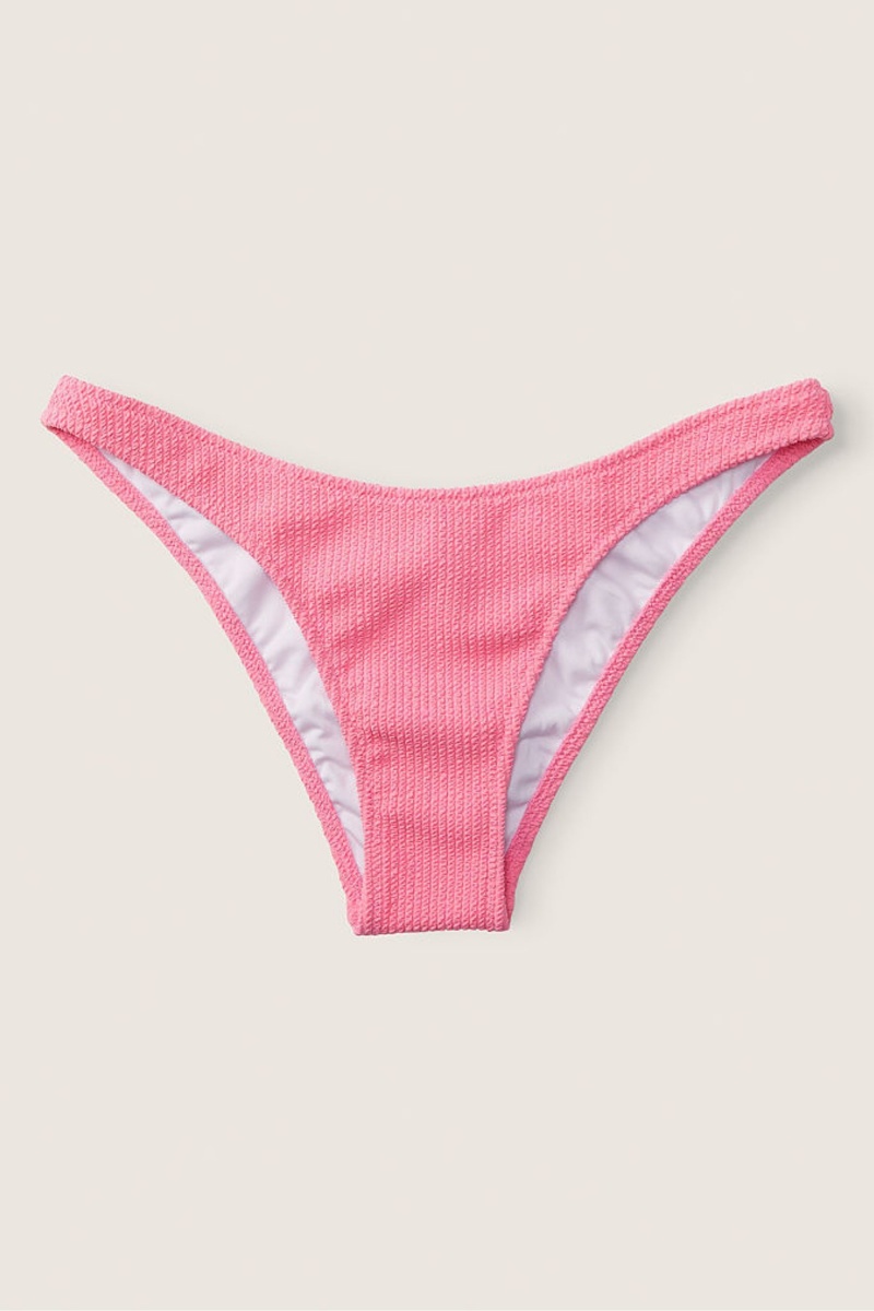 Dreamy Pink Victoria's Secret Crinkle Bikini Bottom | 2697XOUDN