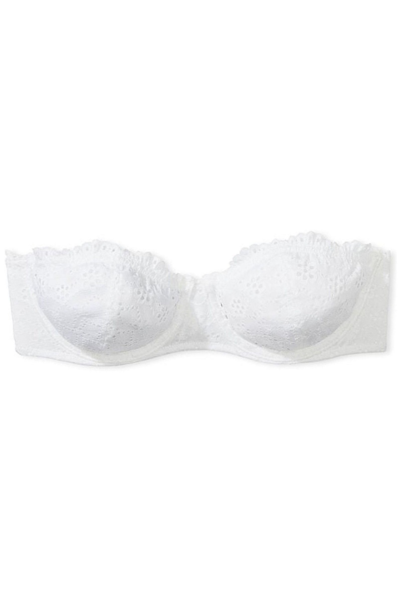 Ensign Victoria's Secret Dream Angels Broderie Scalloped Trim Bra | 5392WPJLX