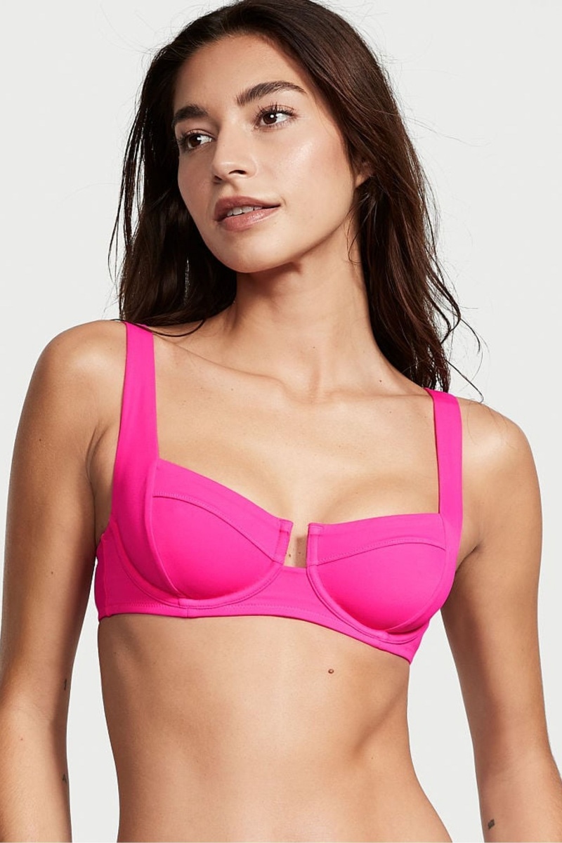 Forever Pink Victoria's Secret Swim Bikini Top | 9071RIPTU