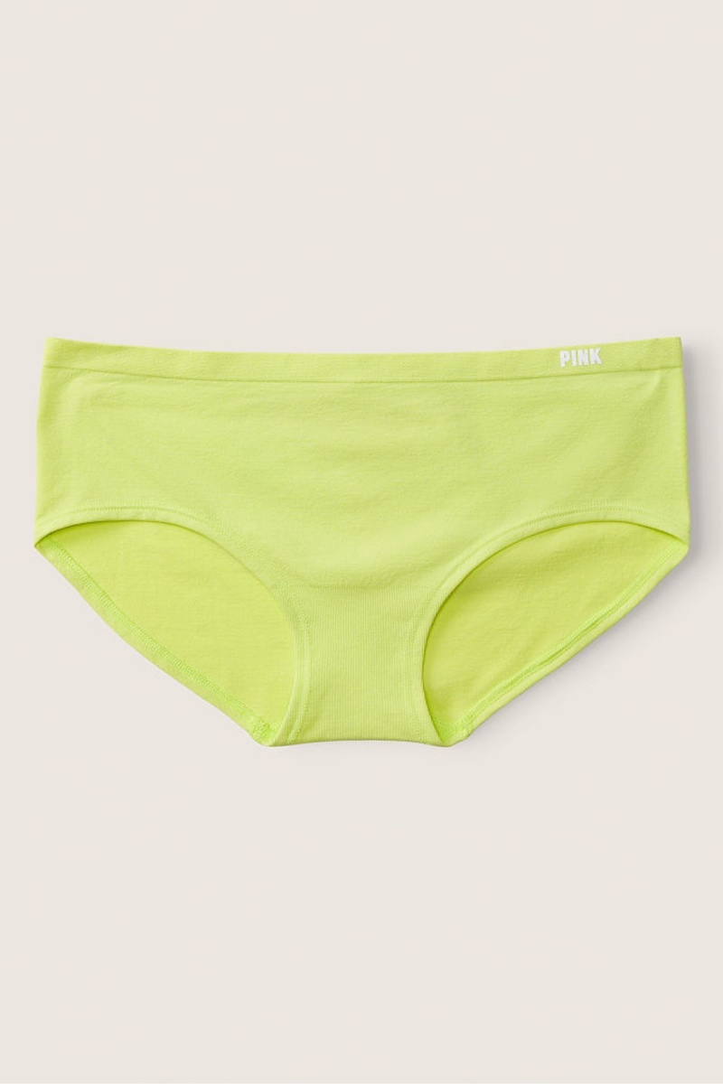 Green Victoria\'s Secret Seamless Hipster Knickers | 1765YPZRE