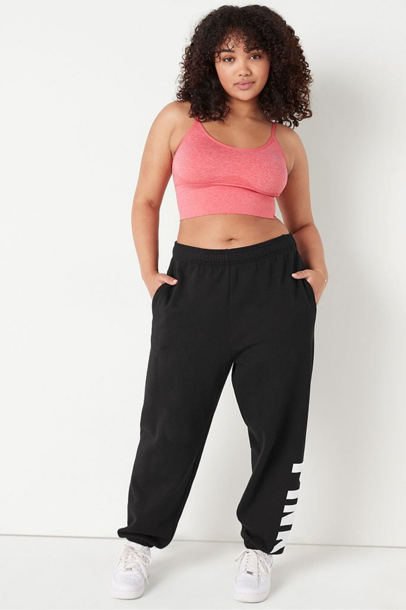 HOUSE PARTY MARL Victoria's Secret Wear Everywhere Seamless Sports Bra | 9345UOINJ