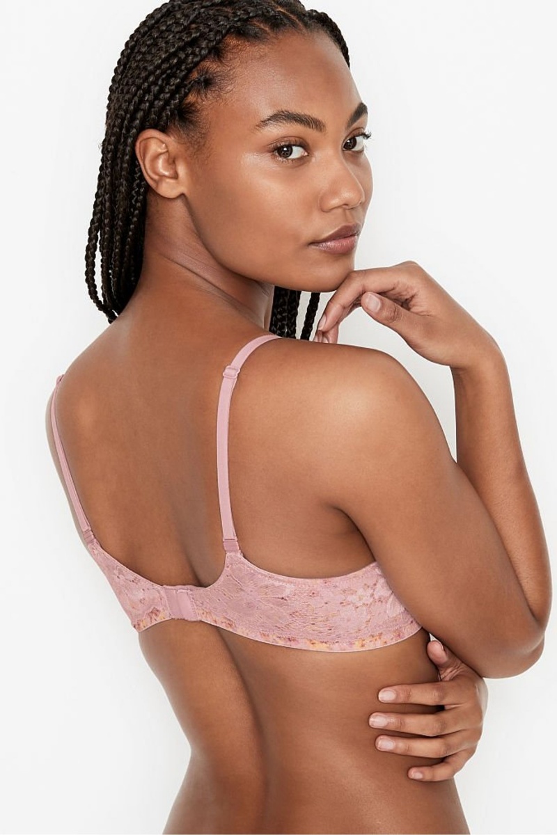 Heather Grey Victoria's Secret Sexy Tee The Mix Plunge Bra | 9016DQIHF