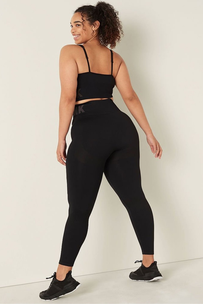 Honey Suckle Victoria's Secret Seamless High Waist Full Length Legging | 1794GRPCB