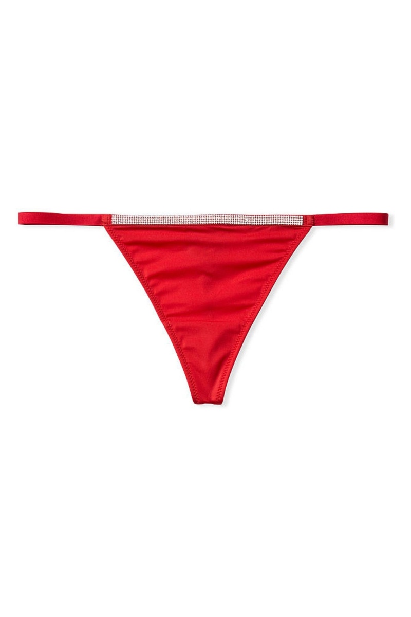 Lipstick Red Victoria's Secret Very Sexy Smooth Shine Strap Knickers | 3412VMSPG