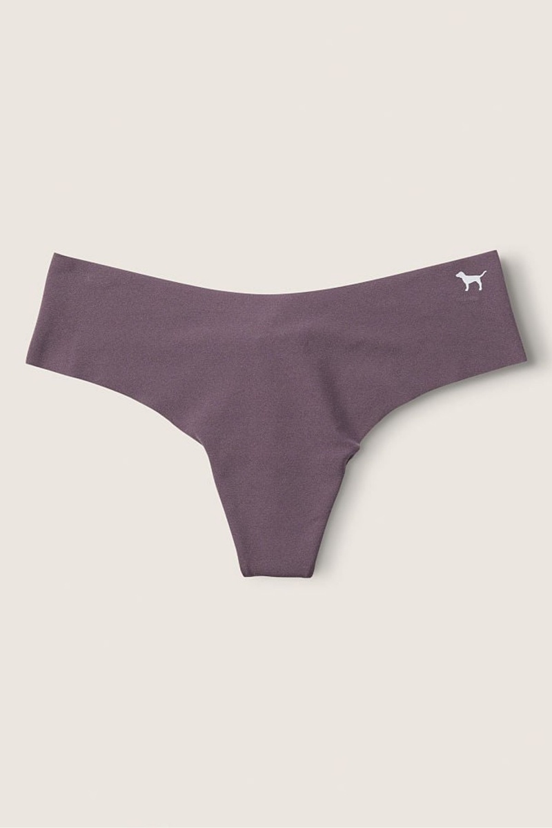 Mauve Quartz Victoria\'s Secret No Show Thong Knickers | 4981UBWEH