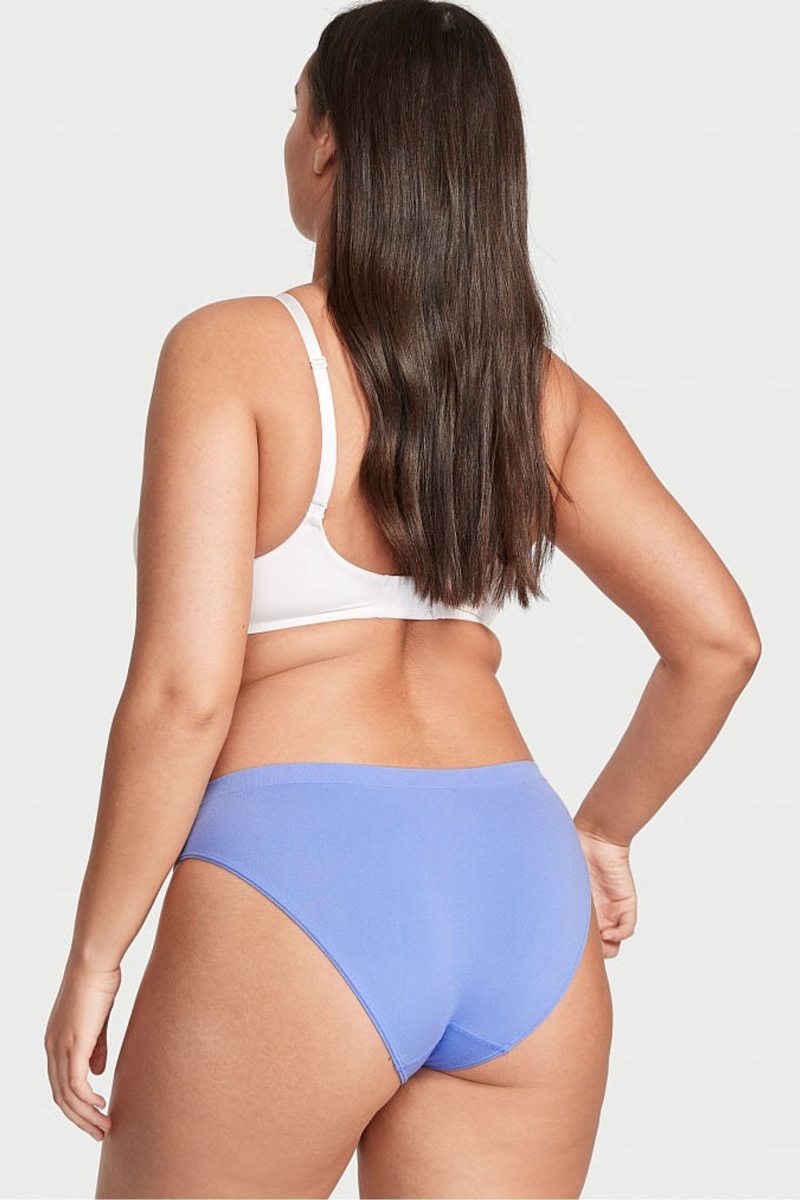 Purple Pizzazz Victoria's Secret Seamless Seamless Bikini Knickers | 9126RFGBI