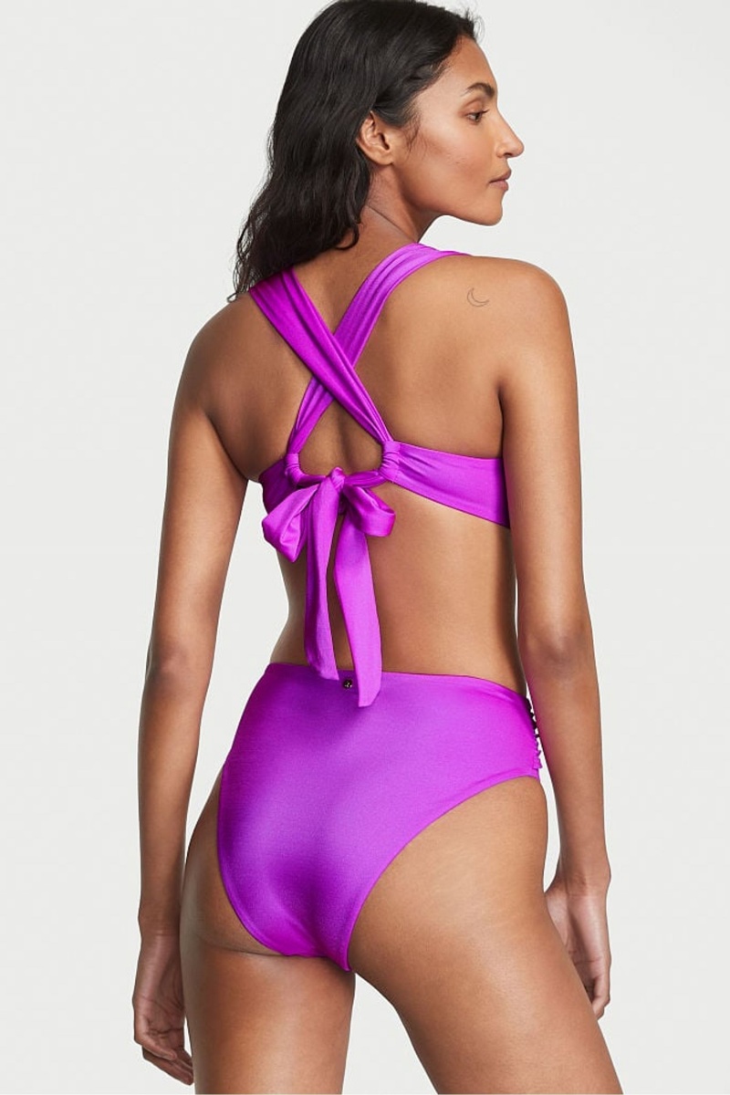 Purple Punch Victoria's Secret Twist Cheeky Bikini Bottom | 5189YZMSP