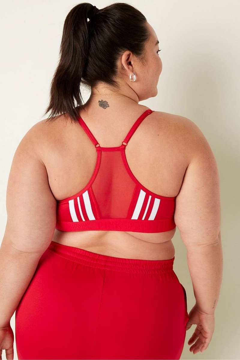 Red Pepper Victoria's Secret Lightly Lined Low Impact Sports Bra | 9703ZMWDR