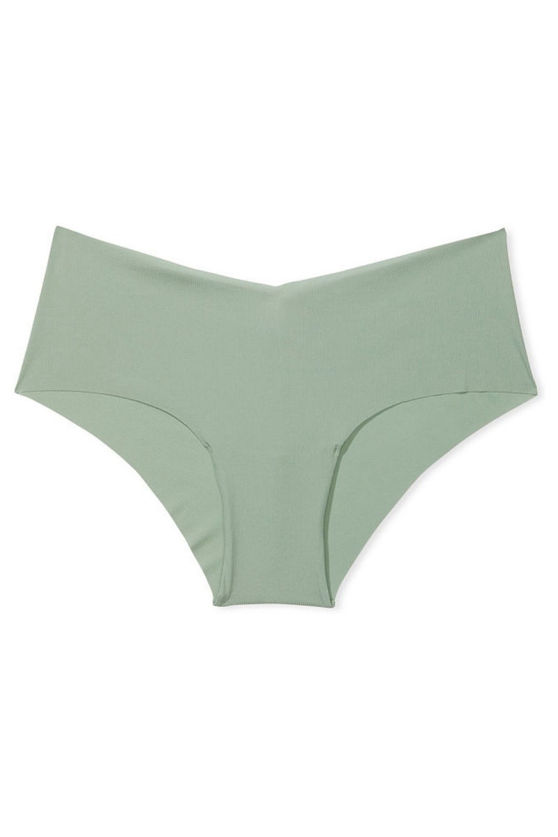 Seasalt Green Victoria's Secret Sexy Illusions by Victorias Secret Ribbed No Show Cheeky Knickers | 7509CWSJE