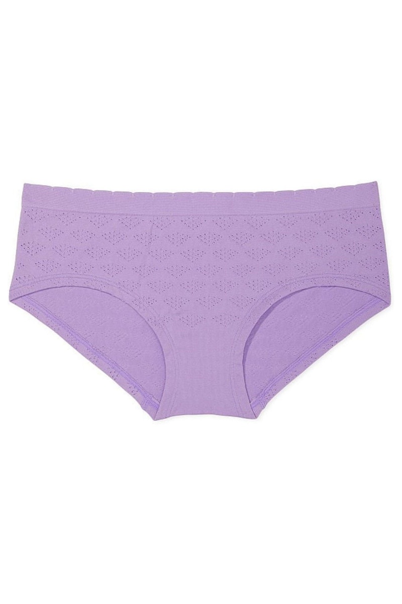 Secret Crush Purple Victoria's Secret Seamless Hipster Knickers | 6975LURGP