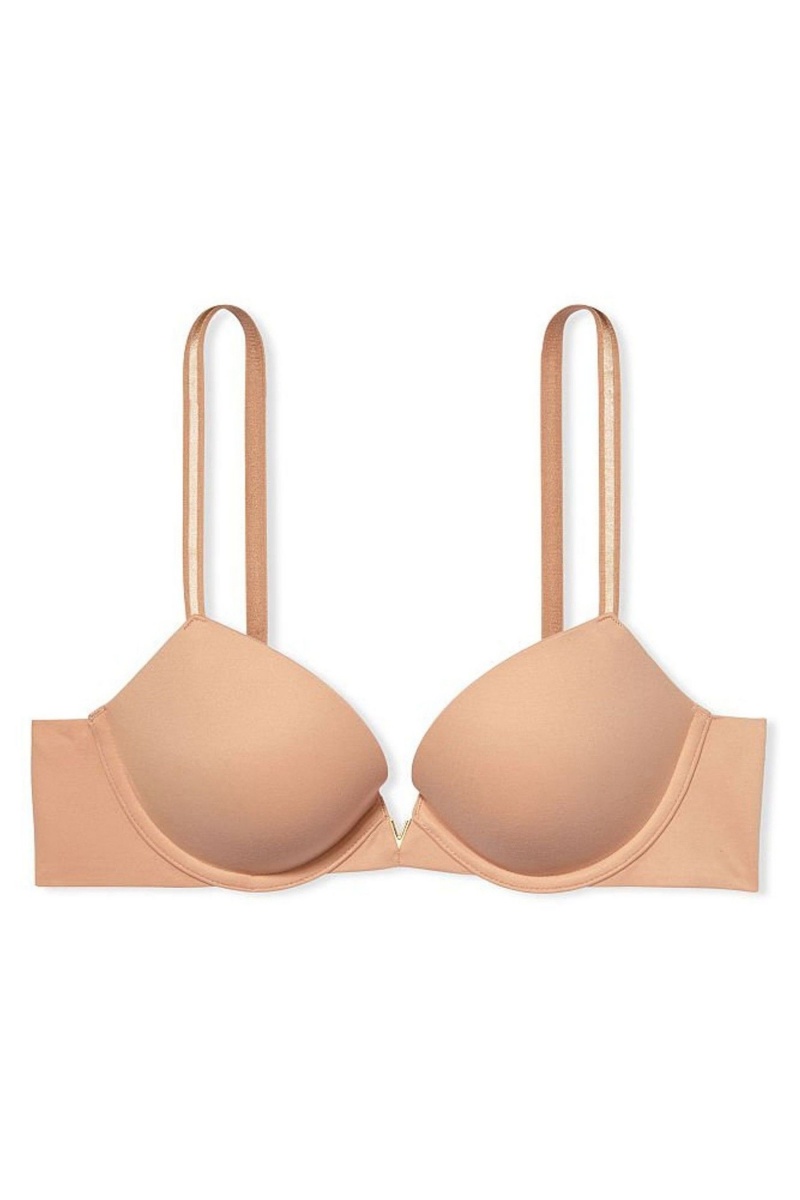 Sweet Nougat Nude Victoria's Secret Love Cloud Smooth Bra | 7314IWXJU