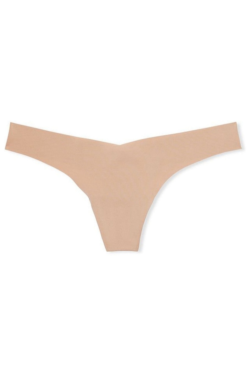 Sweet Praline Nude Victoria's Secret Sexy Illusions by Victorias Secret Thong Knickers | 7635LCYAM