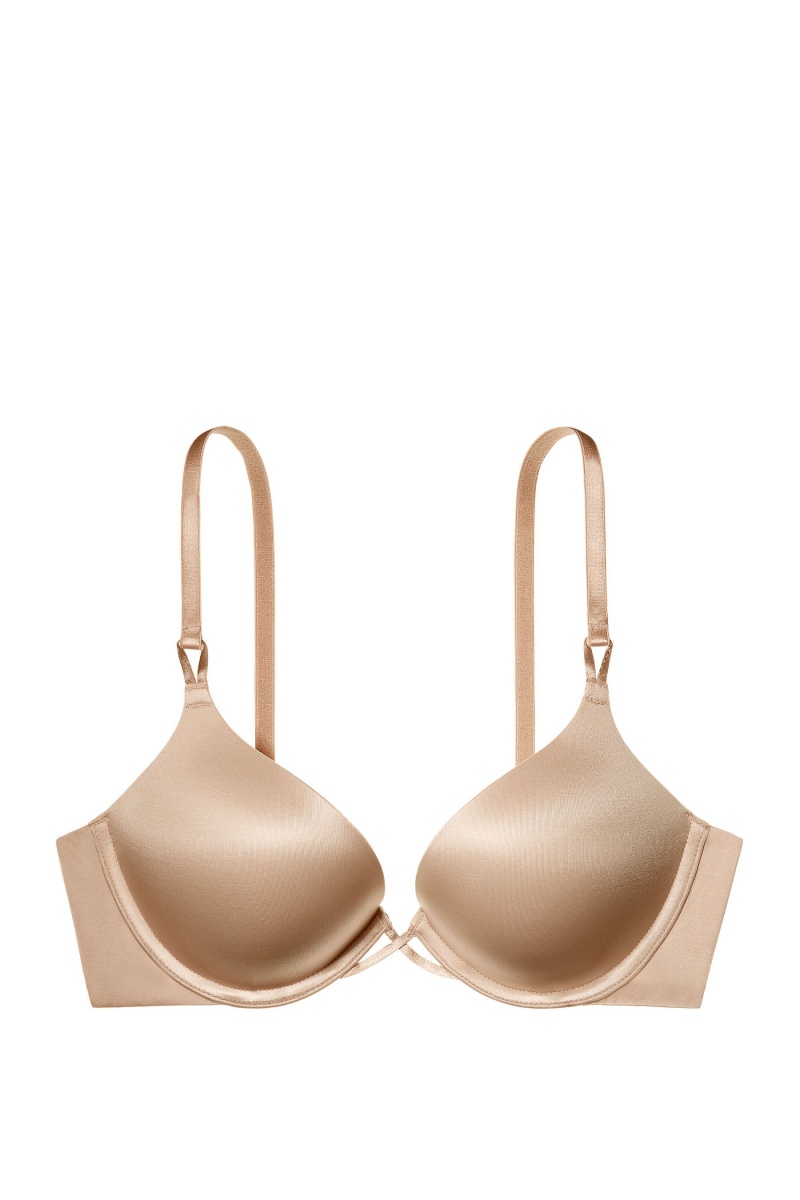 Sweet Praline Nude Victoria's Secret Very Sexy Add 2 Cups Smooth Push Up Bra | 4062BNTEC