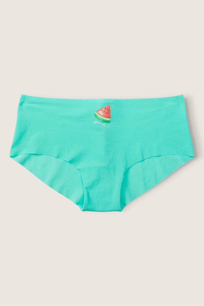 Teal Ice Green Victoria\'s Secret No-Show No Show Hipster Knickers | 7904RKLBP