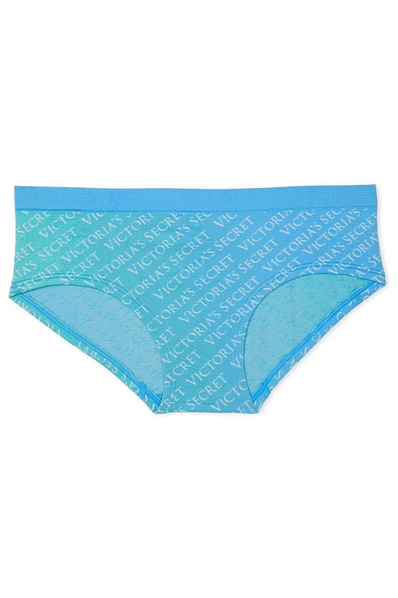 Tourmaline Blue Victoria\'s Secret Seamless Hipster Knickers | 4185SEXZI