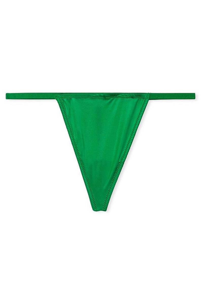 Verdant Green Victoria\'s Secret Very Sexy Smooth G String Knickers | 6034KNDSV